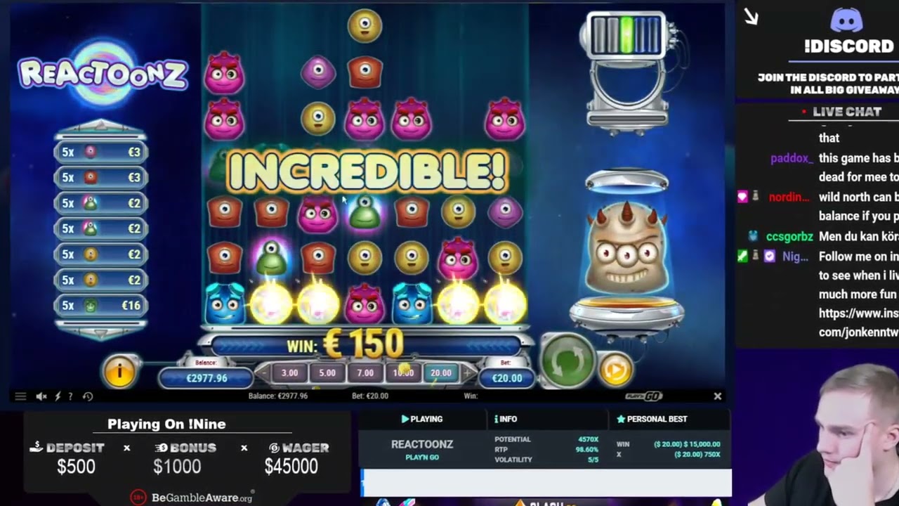 *INSANE* Win On REACTOONZ