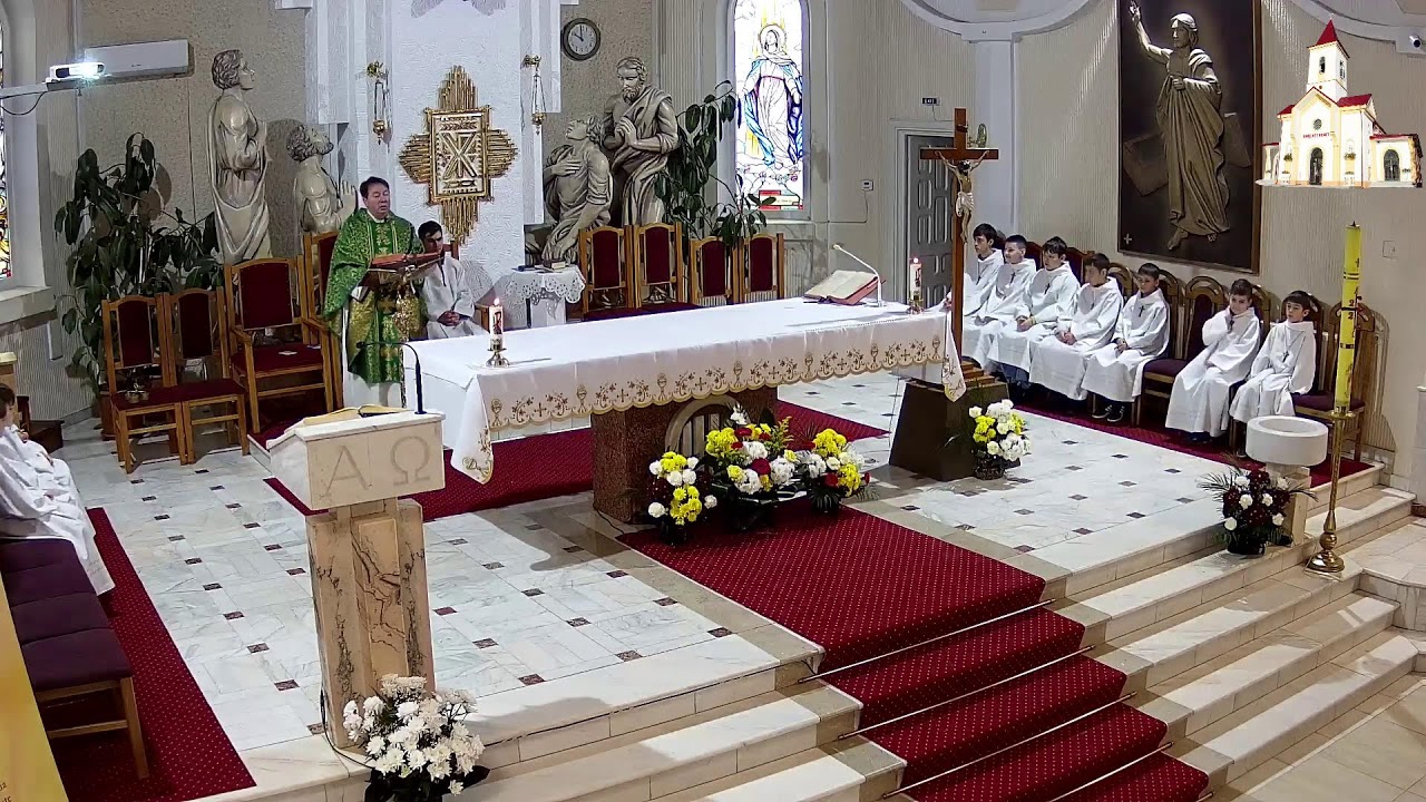 Biserica „Înălțarea Domnului”, Sagna