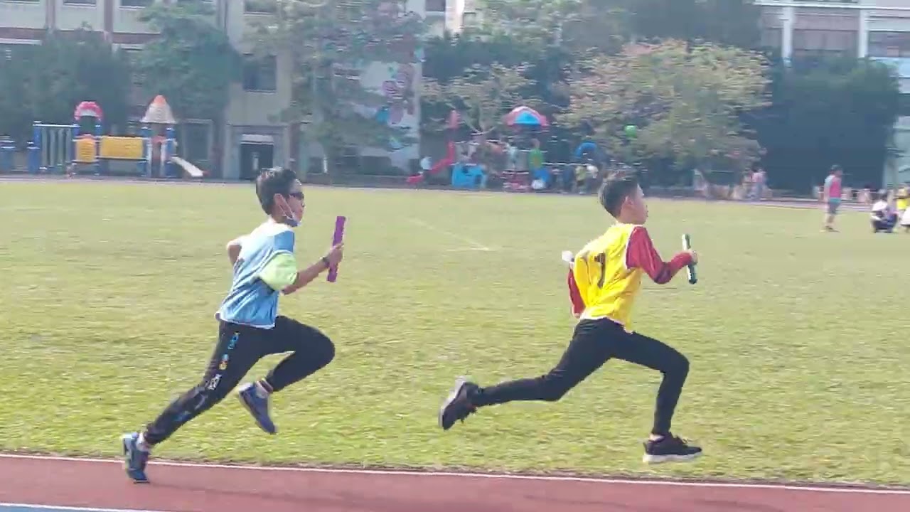 111學年度西松國小五年級大隊接力決賽