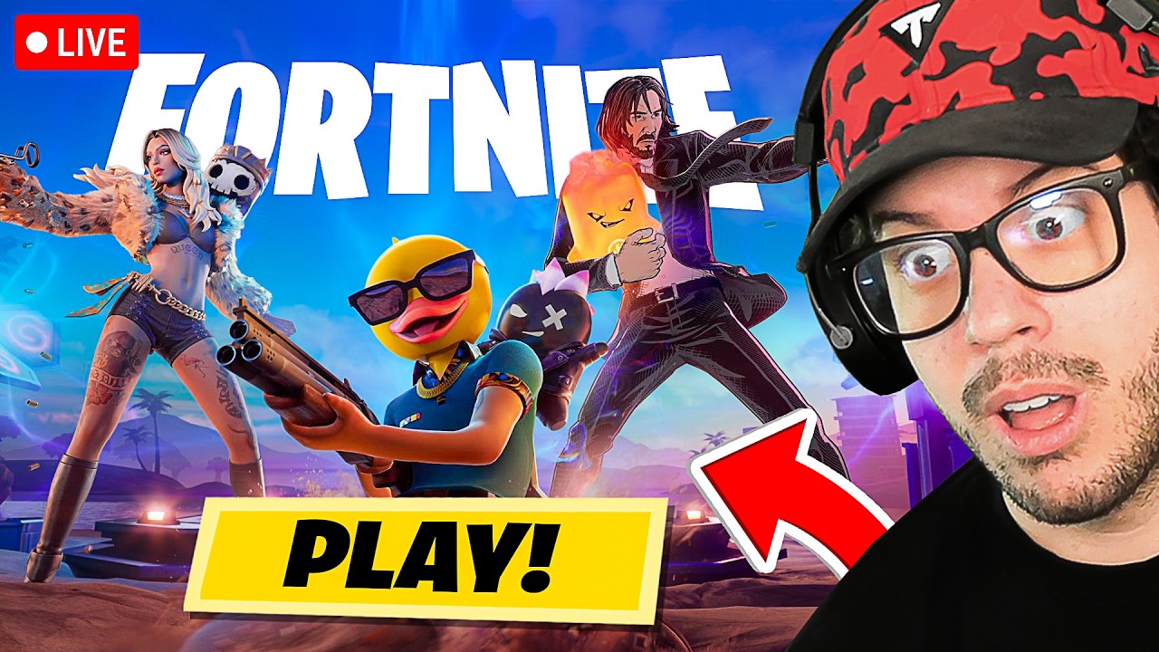 🔴 LIVE! - WINNING FNCS DIVISION 1 in FORTNITE!