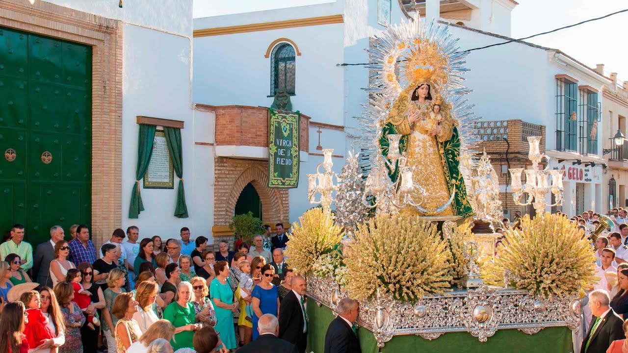 Salida procesional de Nuestra Señora de la Piedad. Festividad 2021