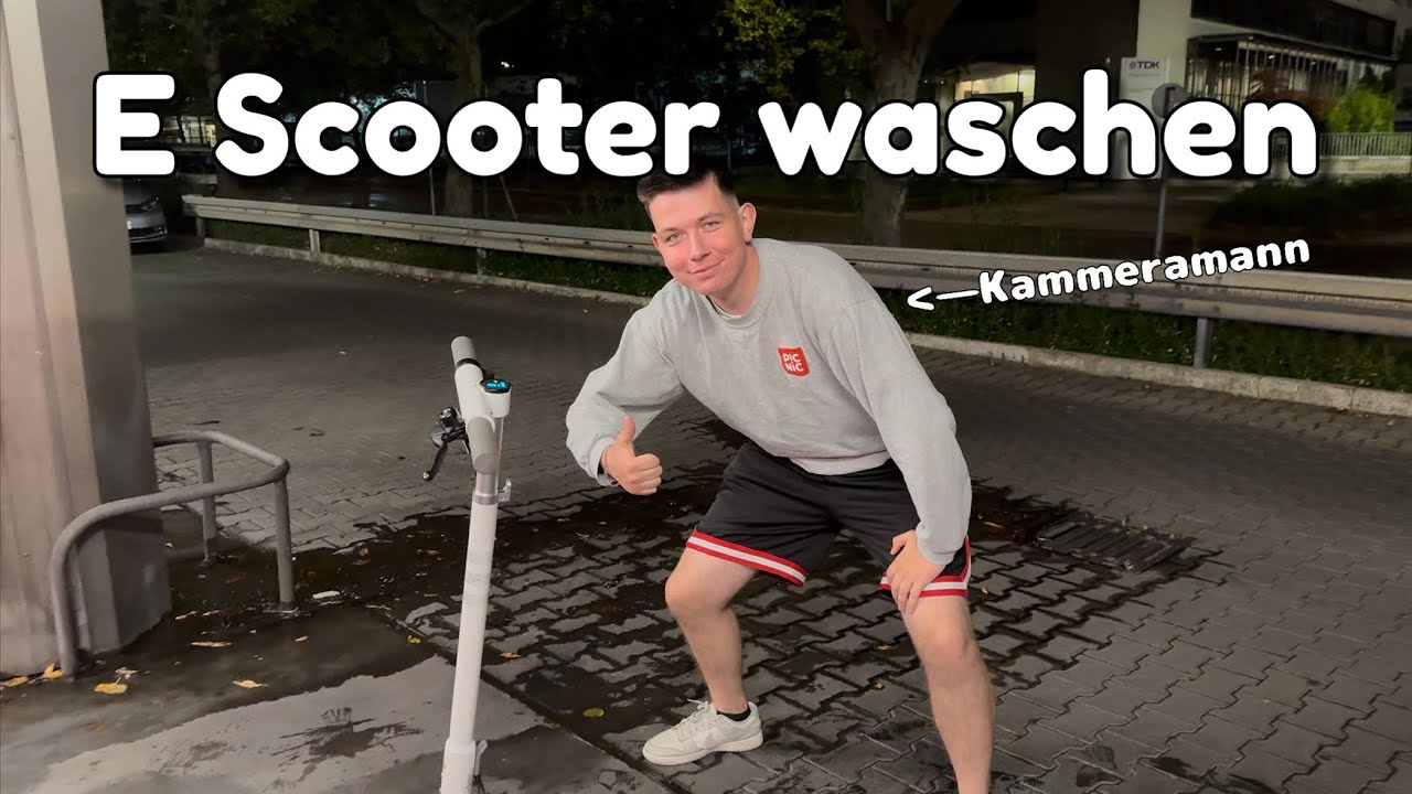 So wasche ich meine E Scooter richtig - Tutorial zum Reinigen von E Scooten  