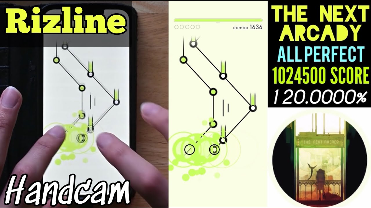 [Rizline] The Next Arcady IN13 - ALL PERFECT 120%
