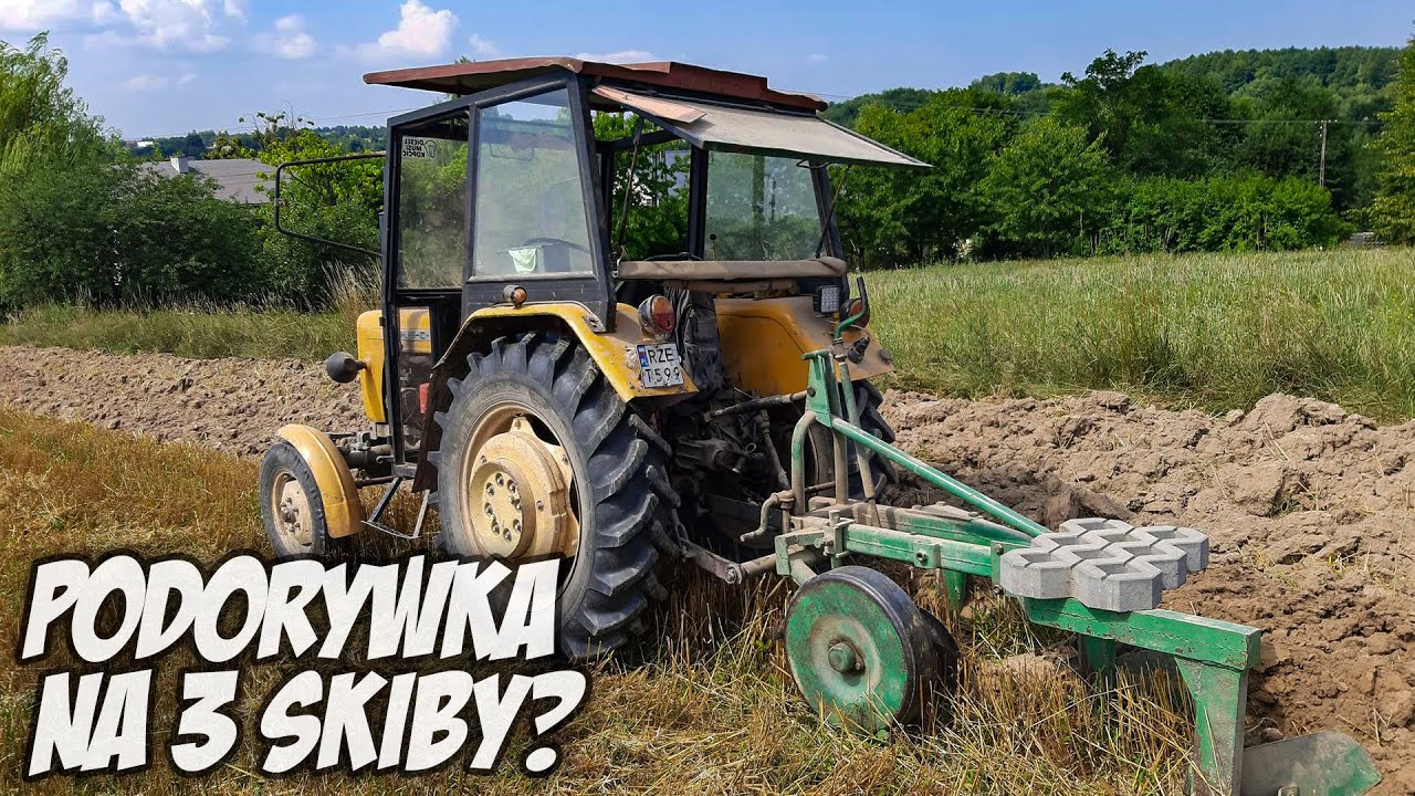 Podorywka na 3 skiby ?  🤔 CIAPEK POWER 🔥 susza w h#jjj  [Agro Vlog #4] RzP