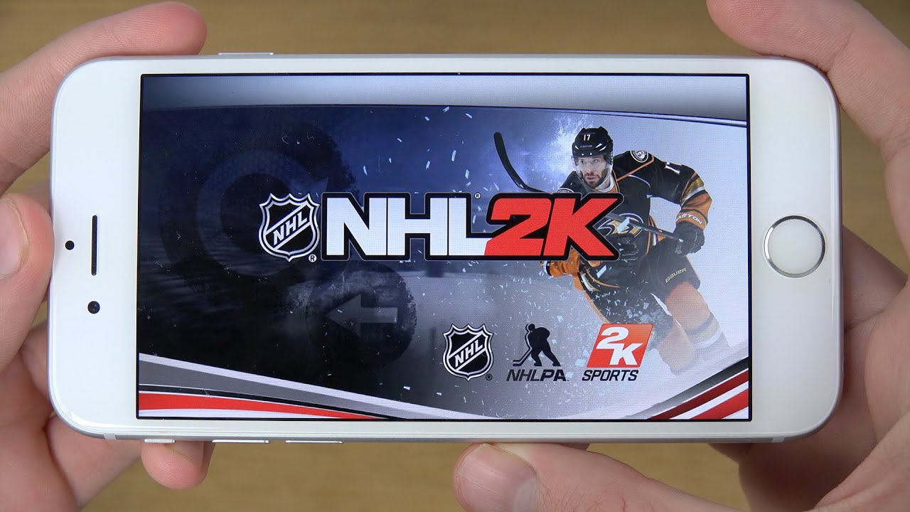 NHL 2K iPhone 6 4K Gameplay Review