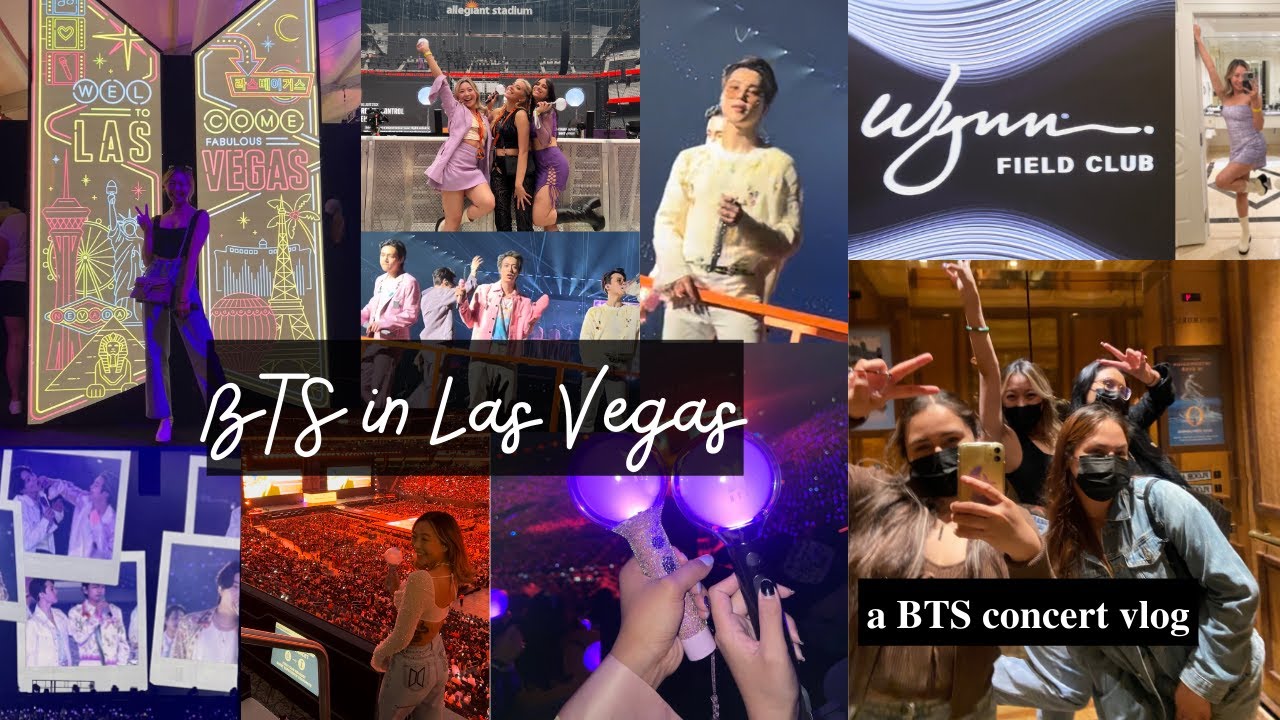 BTS PTD in Las Vegas Concert: ARMY friends, soundcheck, *eye-contact* w/ 지민, GRWM, etc. 💜 | f.f.VLOG