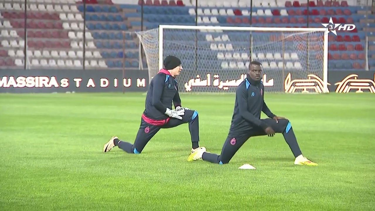 تداريب فريق أولمبيك آسفي استعدادا لمنافسات كأس الكاف
