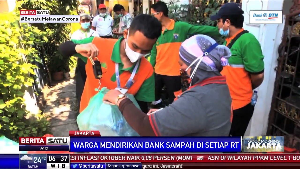 Warga Dirikan Bank Sampah di Tiap RT
