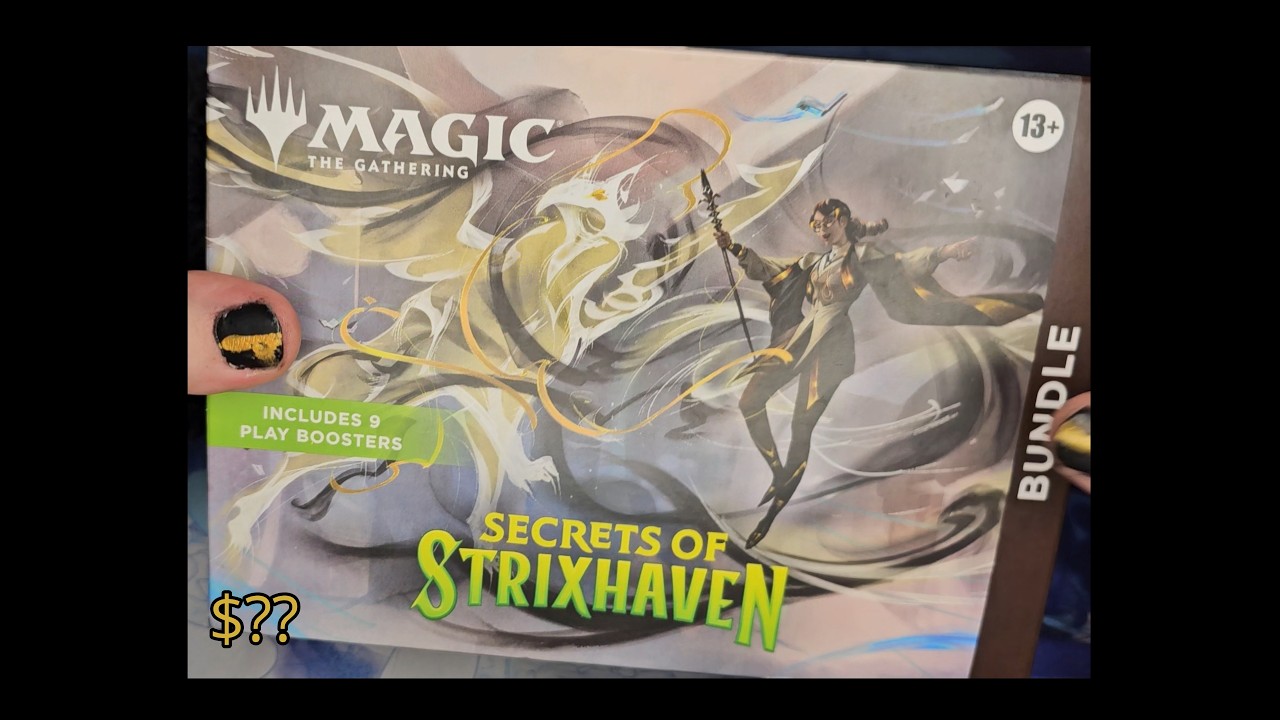 Strixhaven bundle saved by a single pack - ASMR Pack Opening