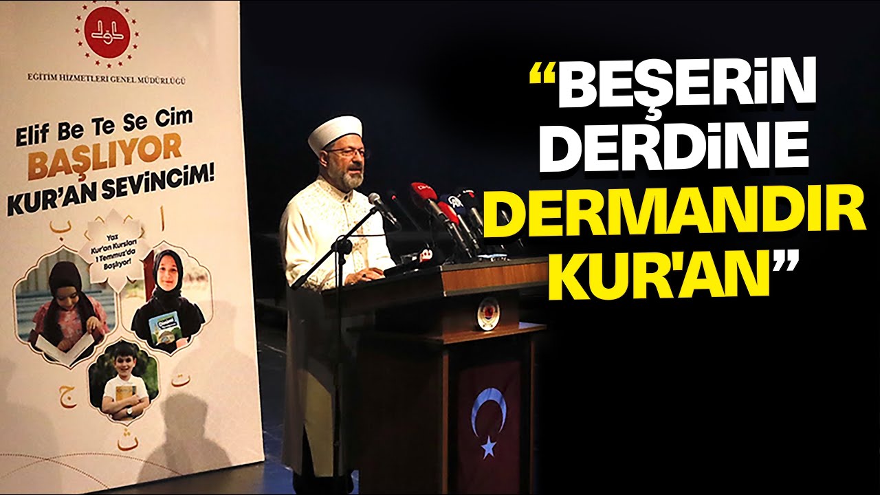 2024 yılı yaz kur'an kursları açılış programı