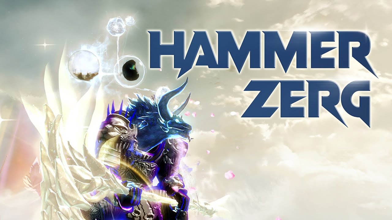 Guild Wars 2 WvW  | HAMMER DRAGONHUNTER | Ng x MOMO x QWOP
