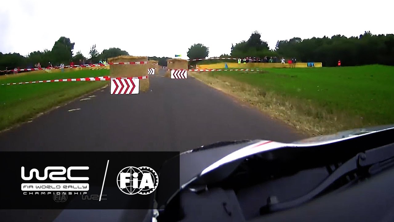 WRC - ADAC Rallye Deutschland 2016: ONBOARD Lefebvre SS8 Panzerplatte