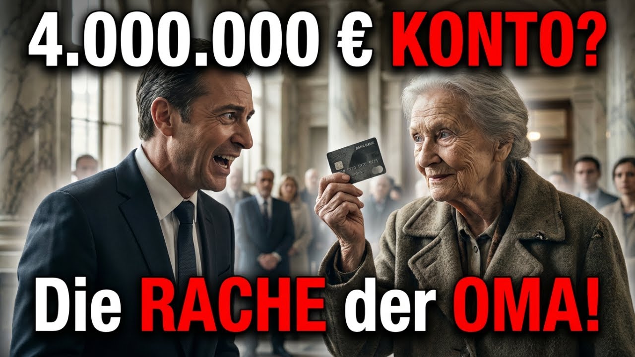 Die arme Oma lacht zuletzt – was dann passierte, schockierte alle!