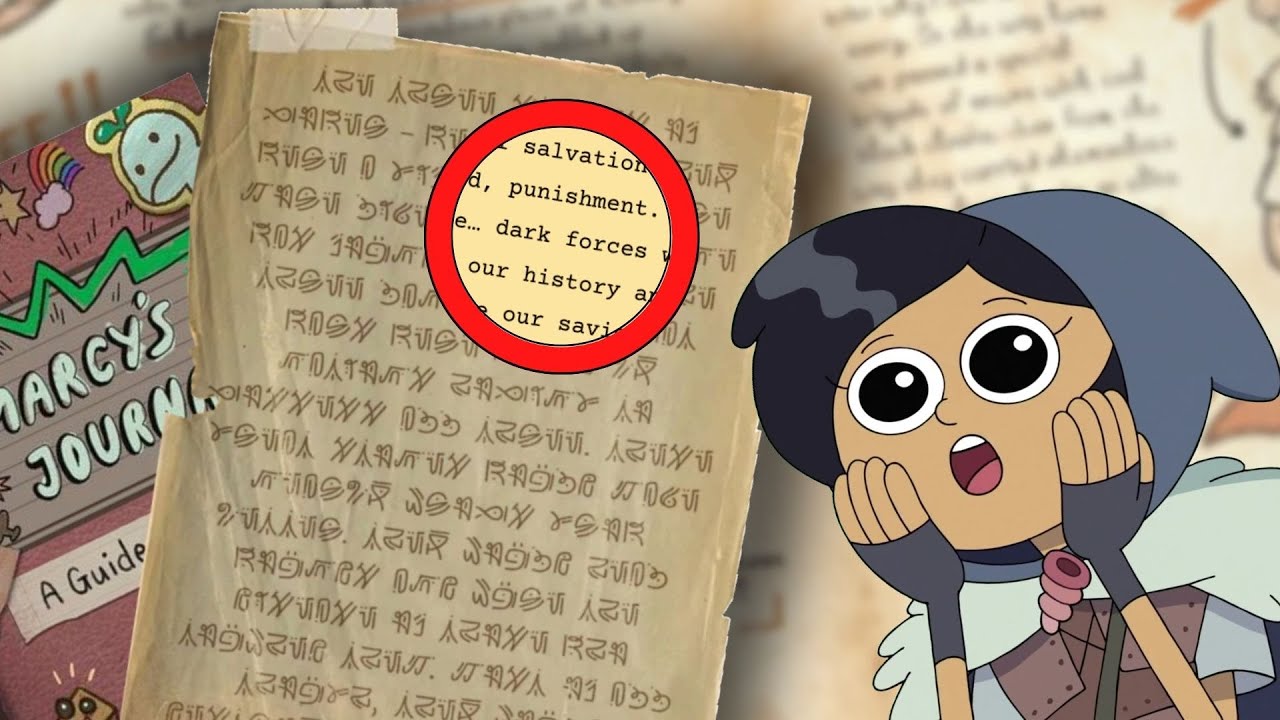 MARCY'S JOURNAL SECRET MESSAGES: What They Say And Mean | Amphibia Explained