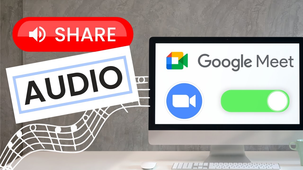 How to Share, Play Audio (Songs) on Zoom & Google Meet. | Hindi |