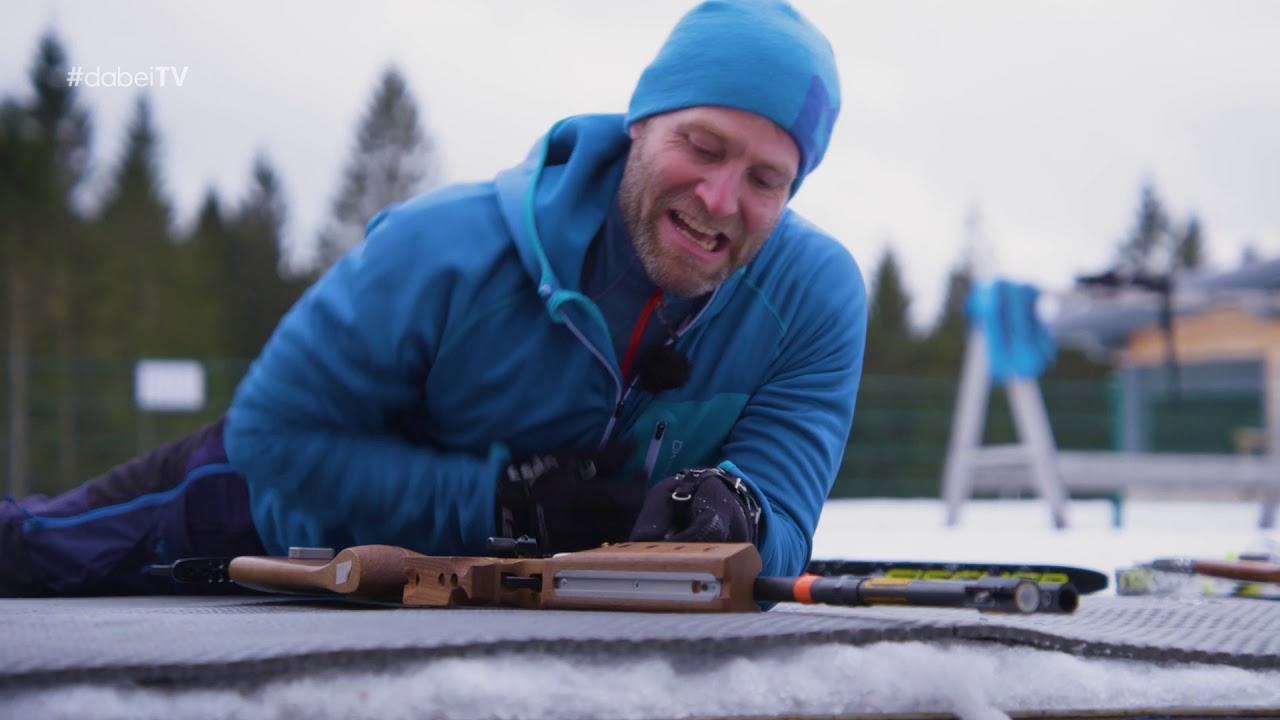 #dabeiTV Biathlonrennen mit Tobias Ohmann & Simone Hauswald