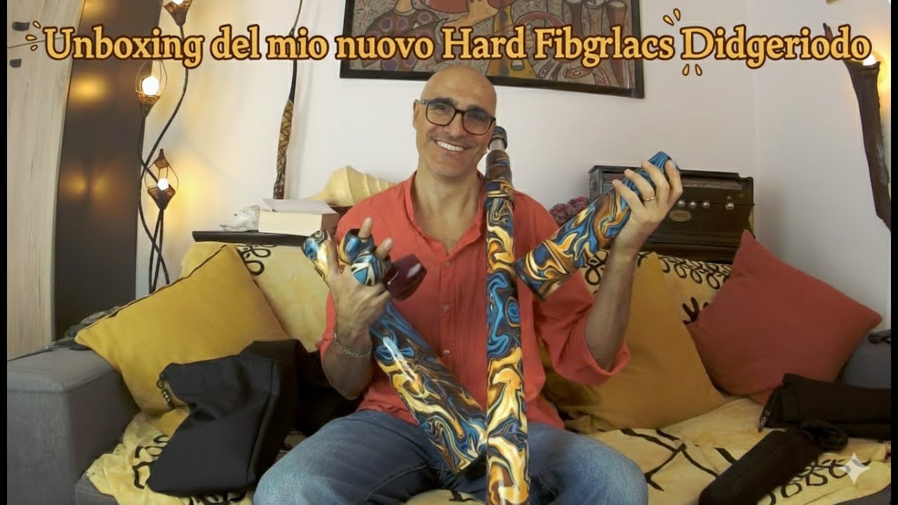 New Hard Fiberglass Didgeridoo UNBOXING