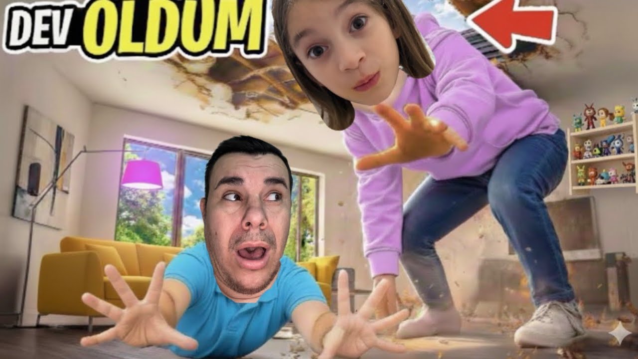 EYVAH OLAMAZ MASAL SİHİRLİ ODADA DEV OLDU HERŞEY OLDU SİHİRLİ OLDA 