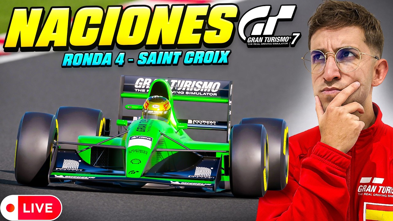🔴Gran Turismo 7 - Copa de Naciones - Ronda 4 - Saint Croix🔴