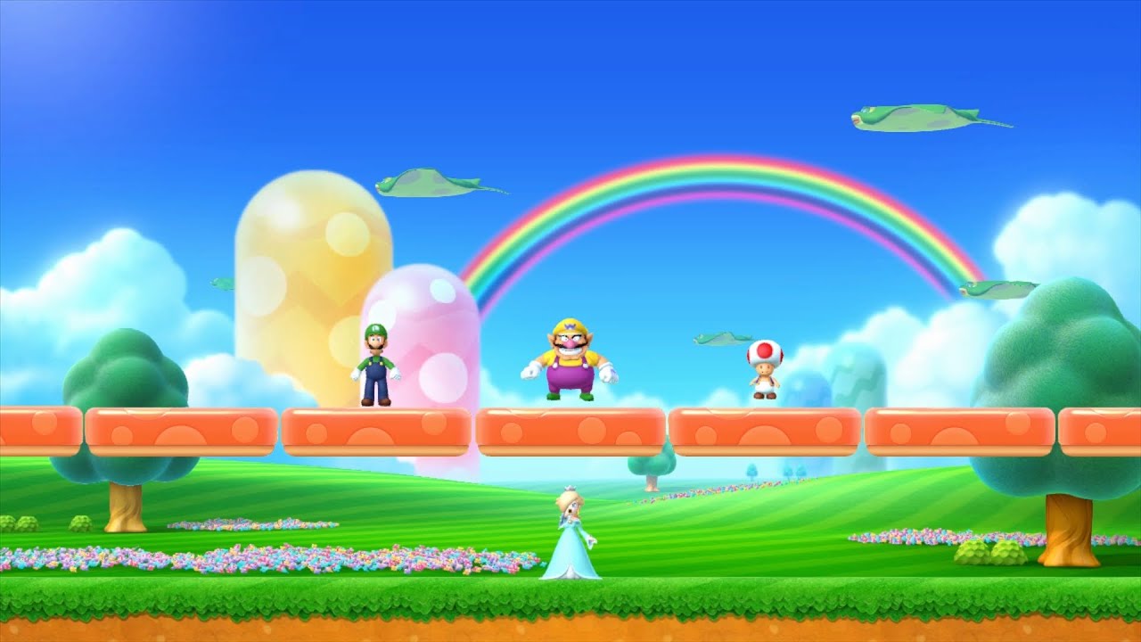 Mario Party 10 Mario Party #428 Luigi vs Wario vs Toad vs Rosalina Haunted Trail Master Difficulty