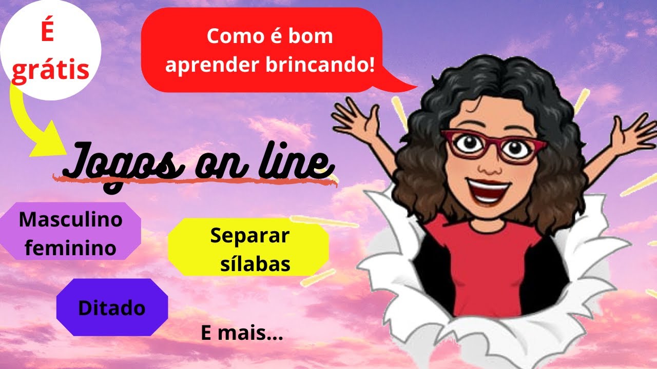 Jogos para treinar Portugu&ecirc;s: separa&ccedil;&atilde;o de s&iacute;labas, ditado e outros
