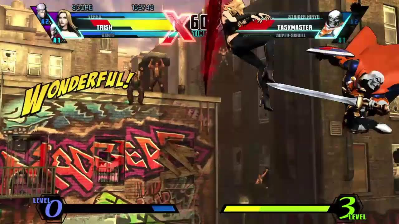 Ultimate Marvel vs Capcom 3 (modo arcade)