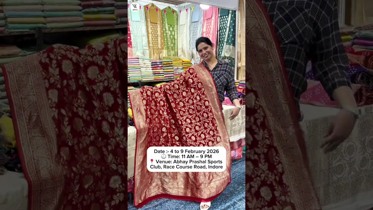 Wedding Shopping? 😍 India Ka Sabse Bada Silk Mahotsav Indore