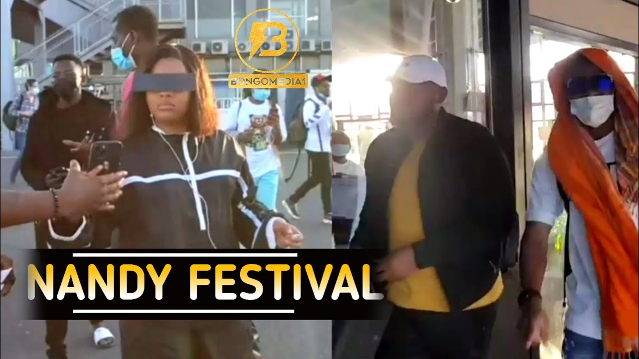 ALIKIBA,BABALEVO,STAMINA NA WASANII WENGINE WAKIELEKEA KIGOMA KWENYE NANDY FESTIVAL..!