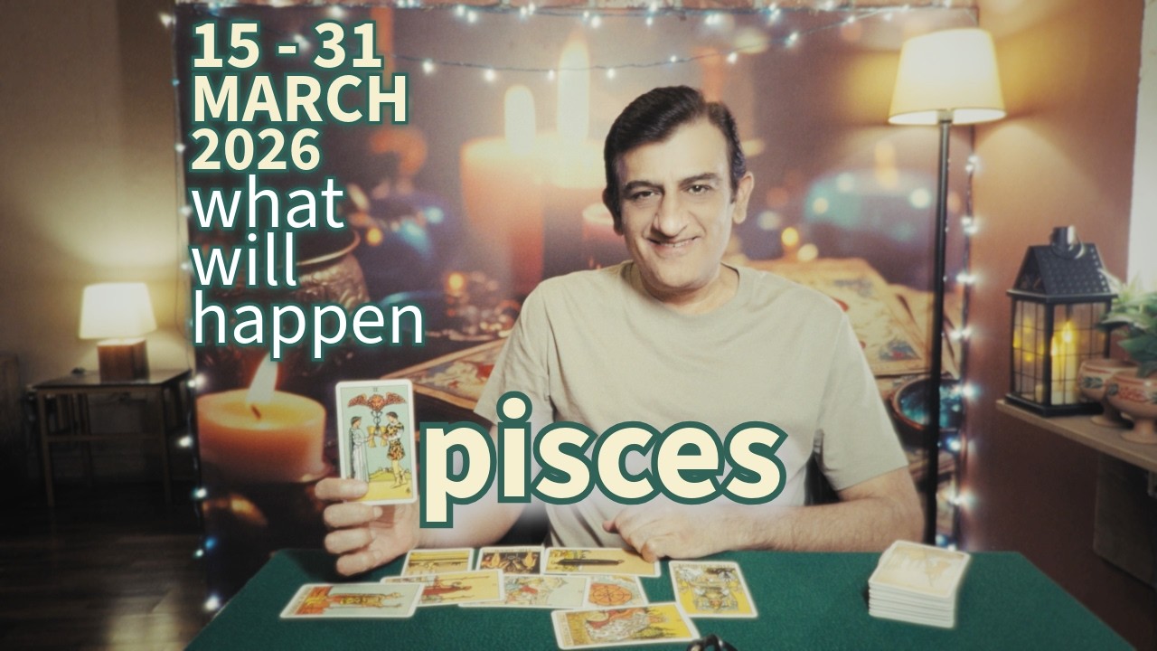 PISCES - 15 - 31 MARCH 2026 PREDICTIONS☕️psychic love tarot