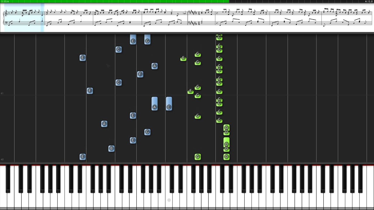 周杰倫 - 說好的幸福呢 [Piano Tutorial] [Synthesia] [Lyrics]