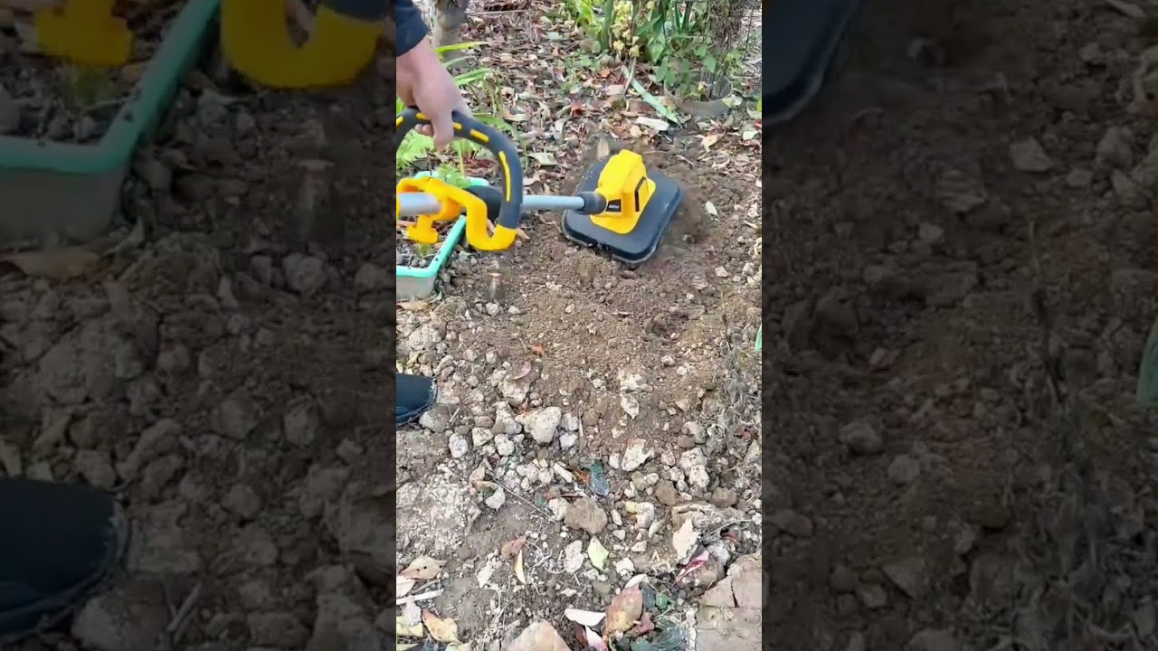 Digging Garden Soils with a Power Tiller for a Healthy and Productive Planting Project