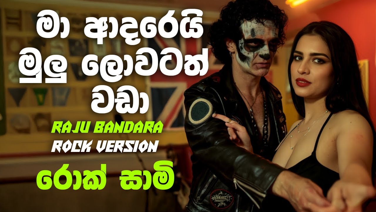 Ma Adarei Mulu Lowatath Wada (මා ආදරෙයි මුලු ලොවටත් වඩා)  Rock Version - Raju Bandara | @rocksaami