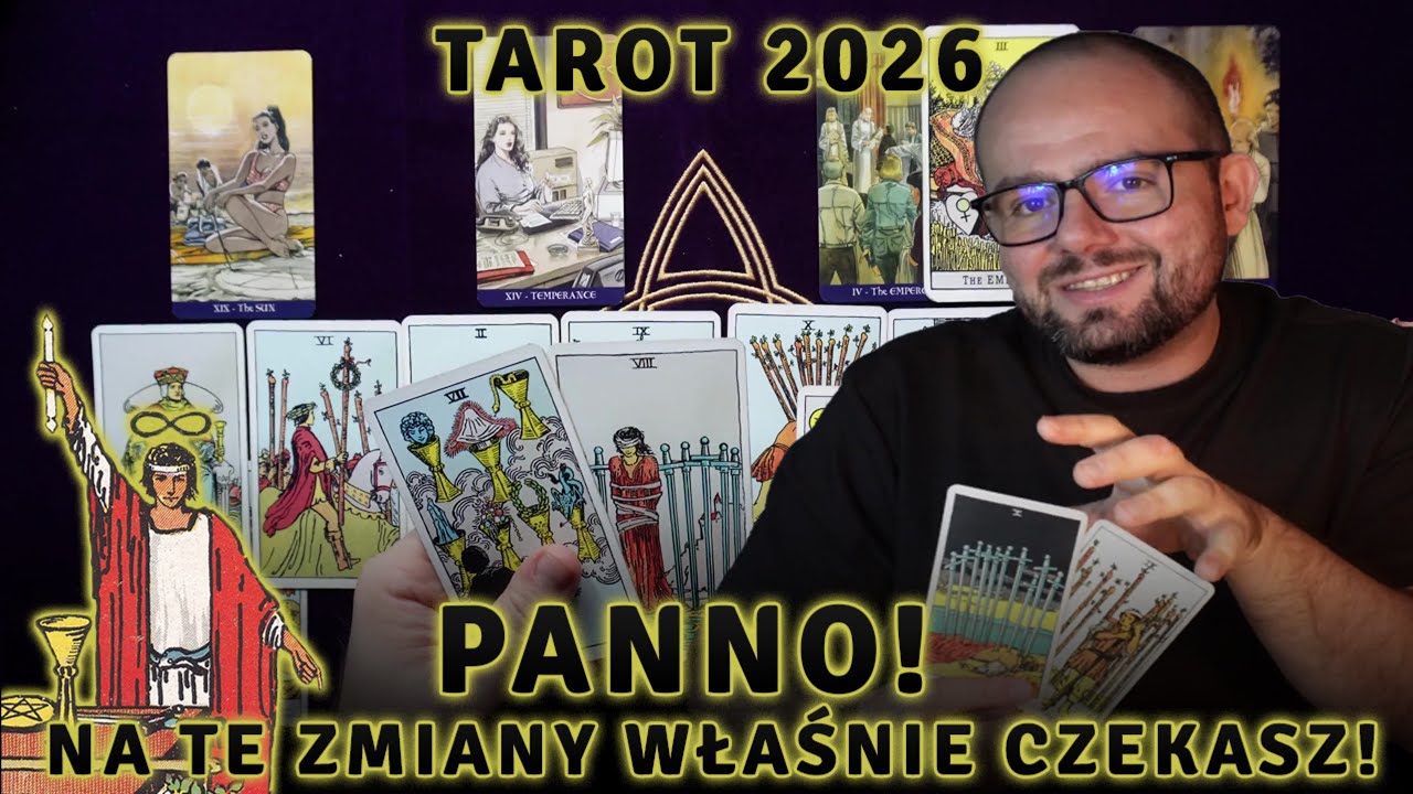 PANNA 2026 Ta Dobra ZMIANA Nadejdzie SAMA! ♍️ Horoskop Roczny Panna 2026 Tarot