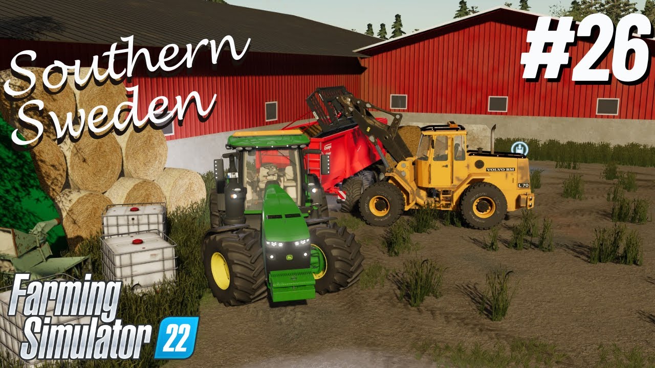 |Singelplayer On Southern Sweden |Farm Work| Ep:26| Fs22