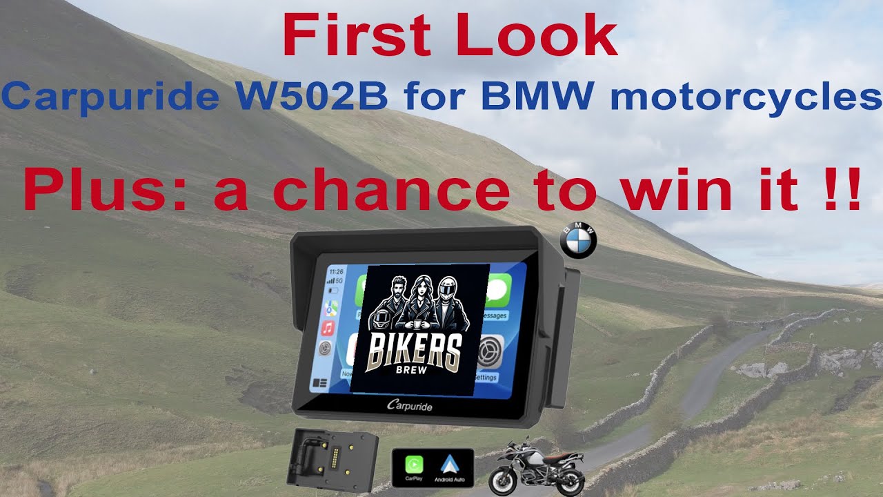 Carpuride for BMW motorcycles, W502B