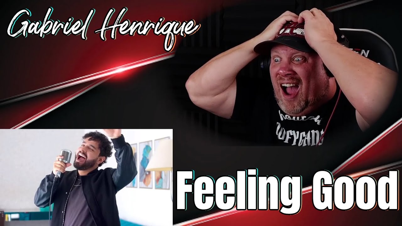 Feeling Good - Gabriel Henrique (Cover) | REACTION