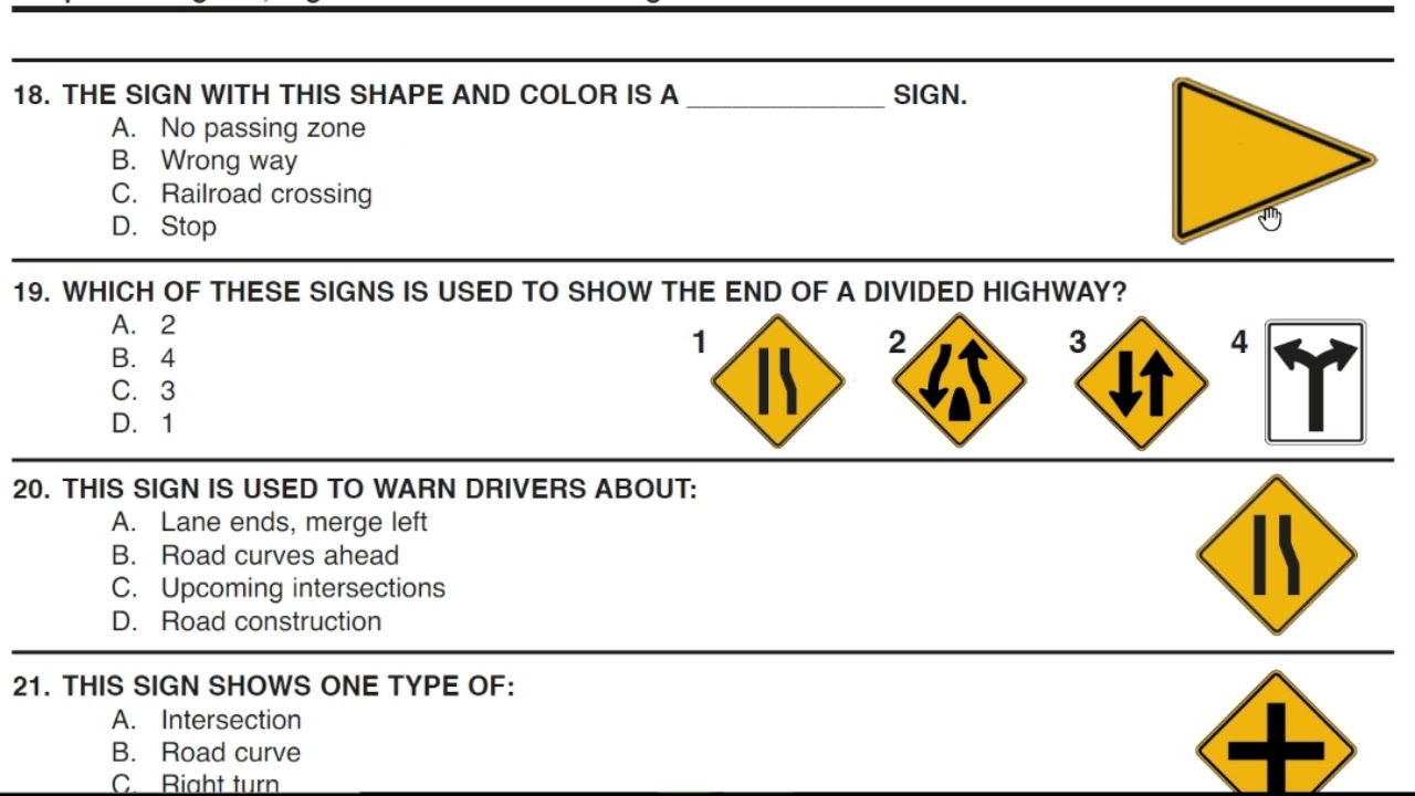 ข้อสอบใบขับขี่ที่อเมริกา Driver Licence Study Guide (Part1)