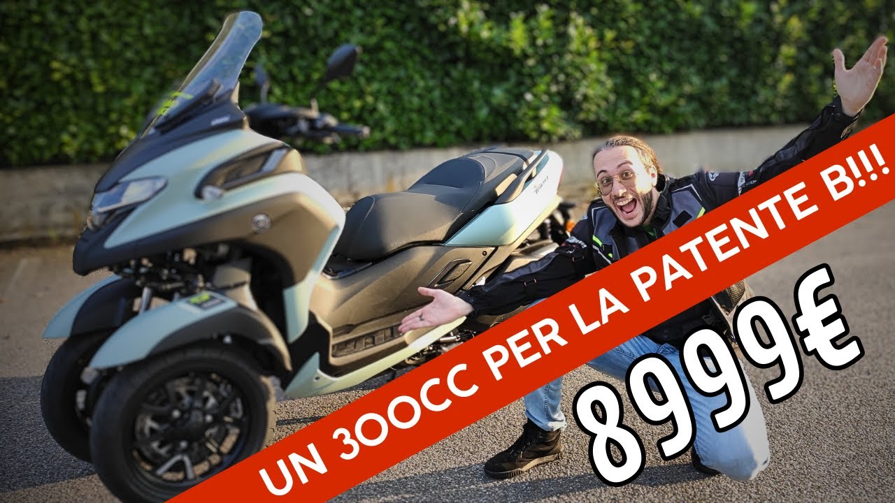 Lo scooter di tutti i giorni - Yamaha Tricity 300 recensione