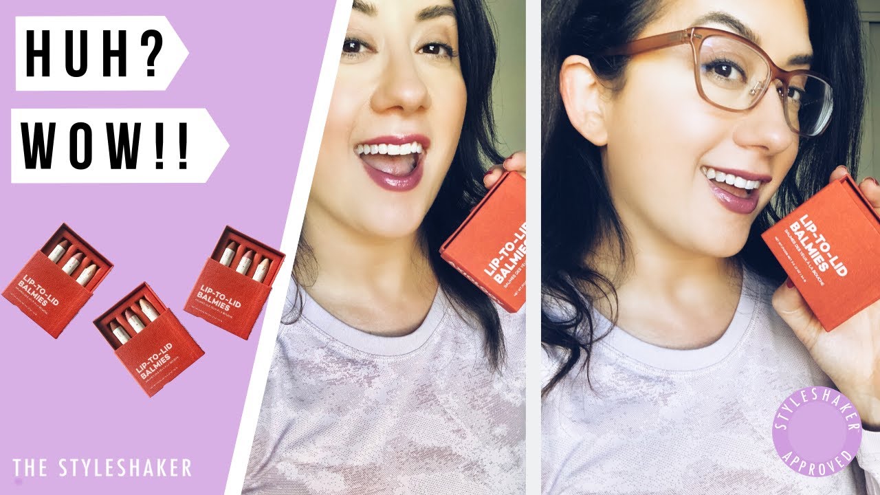 My Honest Review of the NEW AXIOLOGY Lip-to-Lid Trio Balmies! | Demo, Swatches, Final Verdict