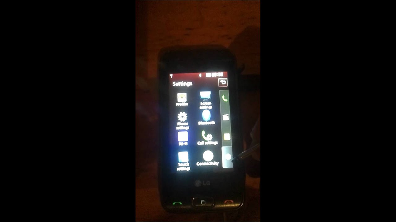 A small preview from LG GT505.... (ed)