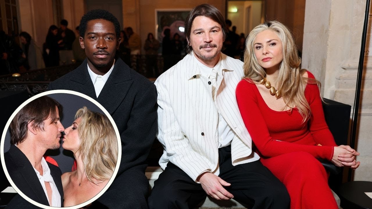 ✨ Josh Hartnett & Wife’s RARE Paris Date Night 😍🇫🇷 Fashion Week