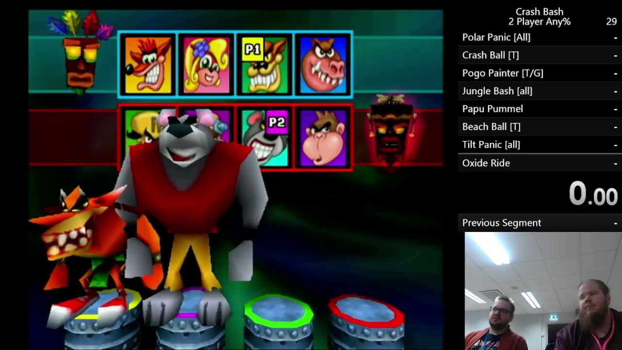 Crash Bash Coop Any% W/ @Andzerx in 2:03:25 - FinnRuns Winter 2026