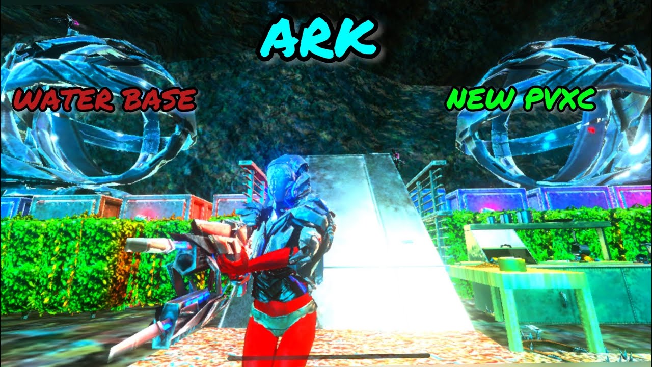 ARK MOBİLE New Pvxc Start Build Water Cave