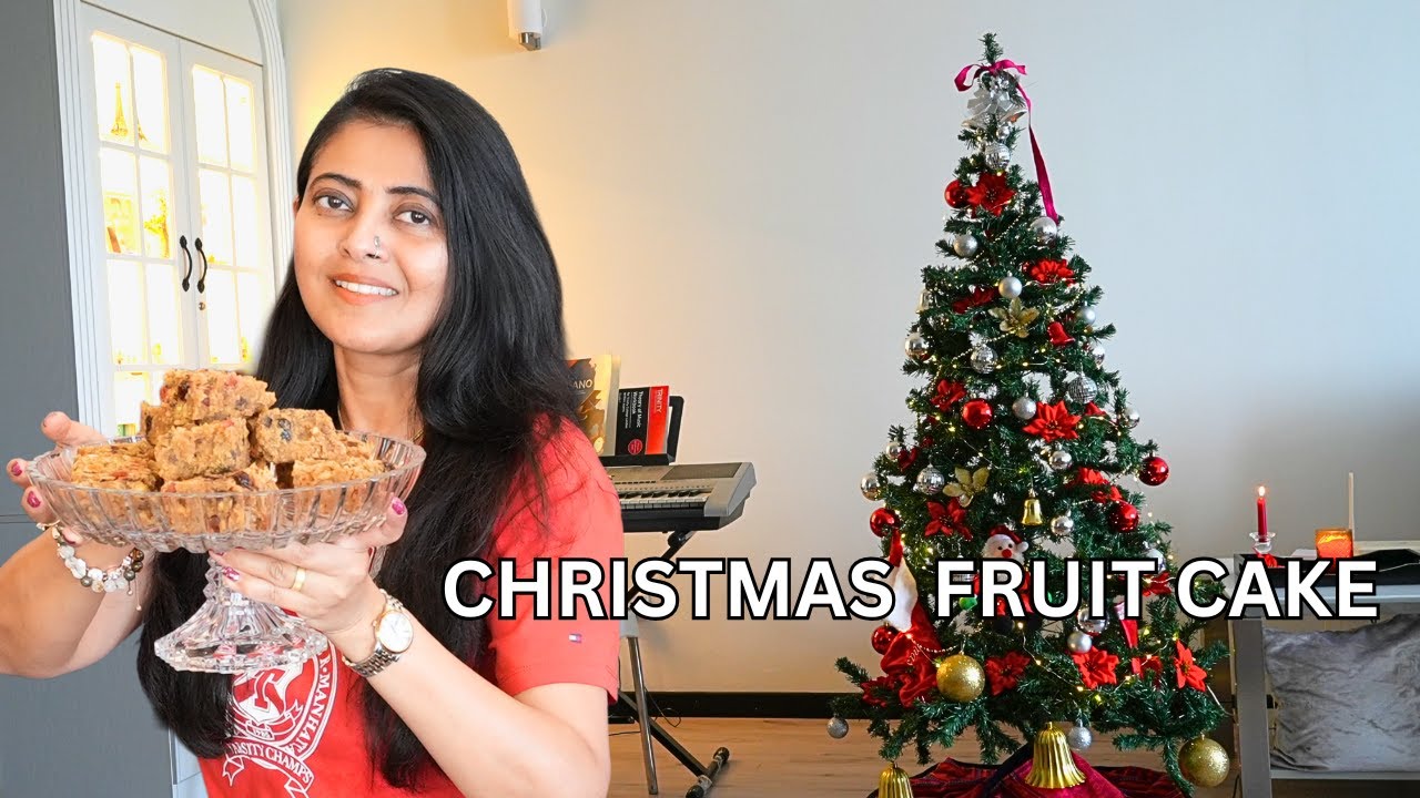 Ultimate Homemade Christmas Fruit Cake🎄| Traditional Rich & Moist Cake | Holiday Prep Series Part 2