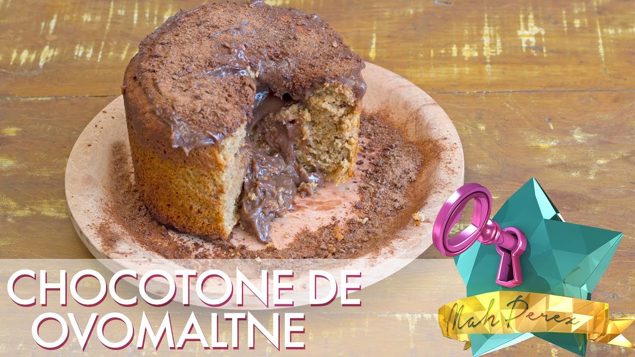 Como fazer Chocotone de Ovomaltine (recheado) - Segredinhos #125