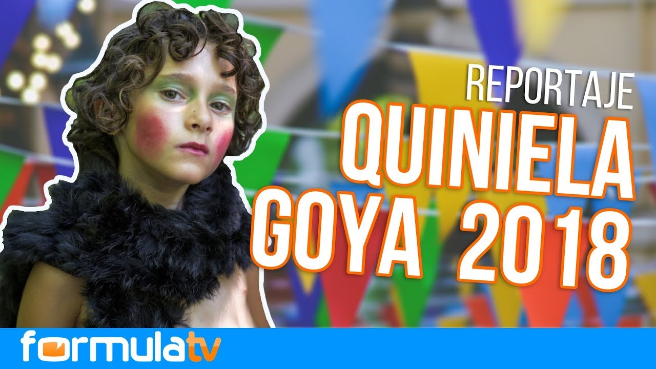 Los rostros televisivos hacen su quiniela para los Goya 2018