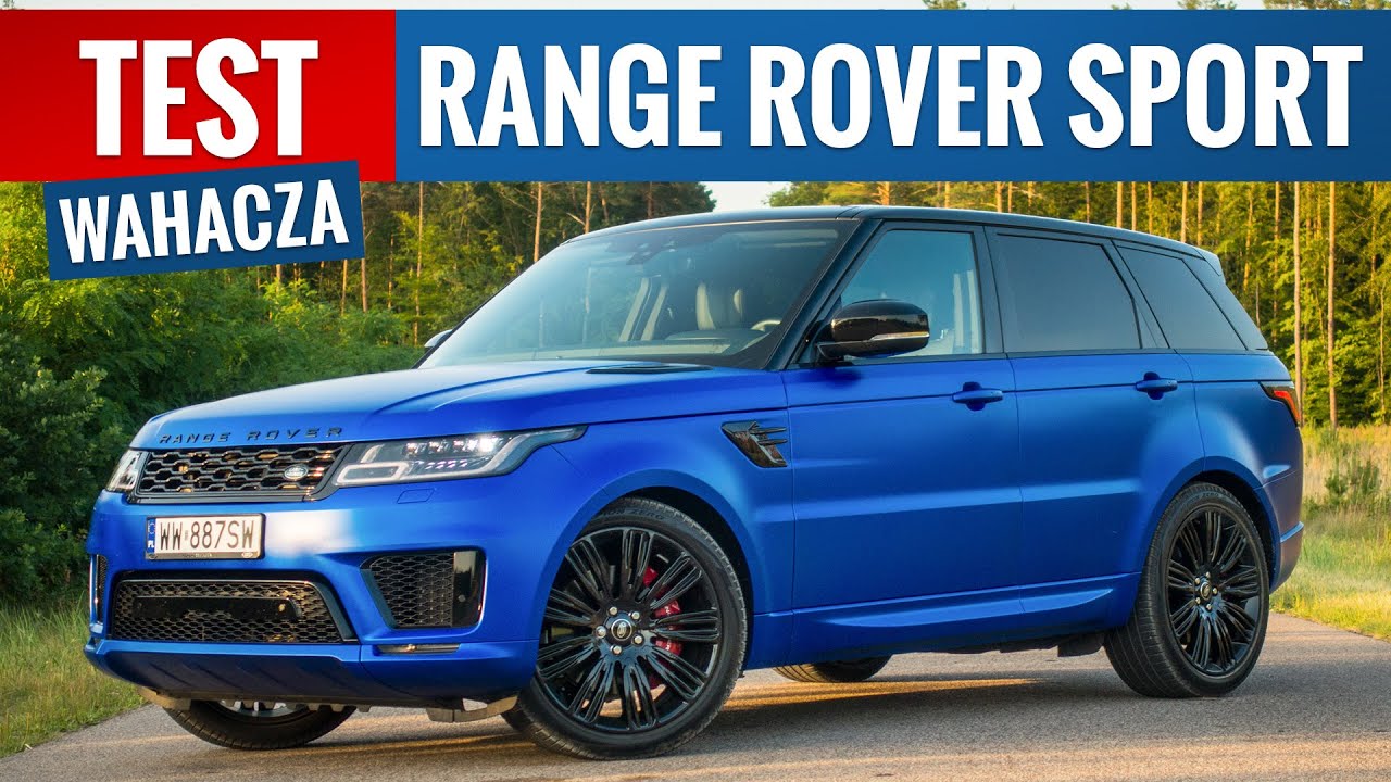 Range Rover Sport 2022 - TEST PL (5.0 V8 525 KM) Emeryt, ale wciąż daje radę