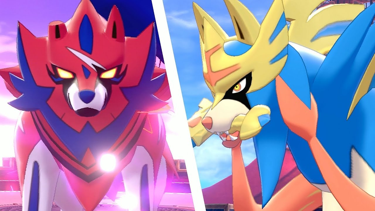 Pokémon Sword & Shield - Zacian & Zamazenta Boss Fight