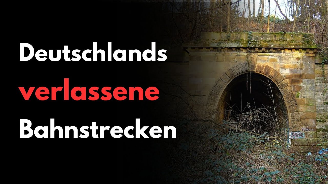 3 verlassene Bahnstrecken in Deutschland