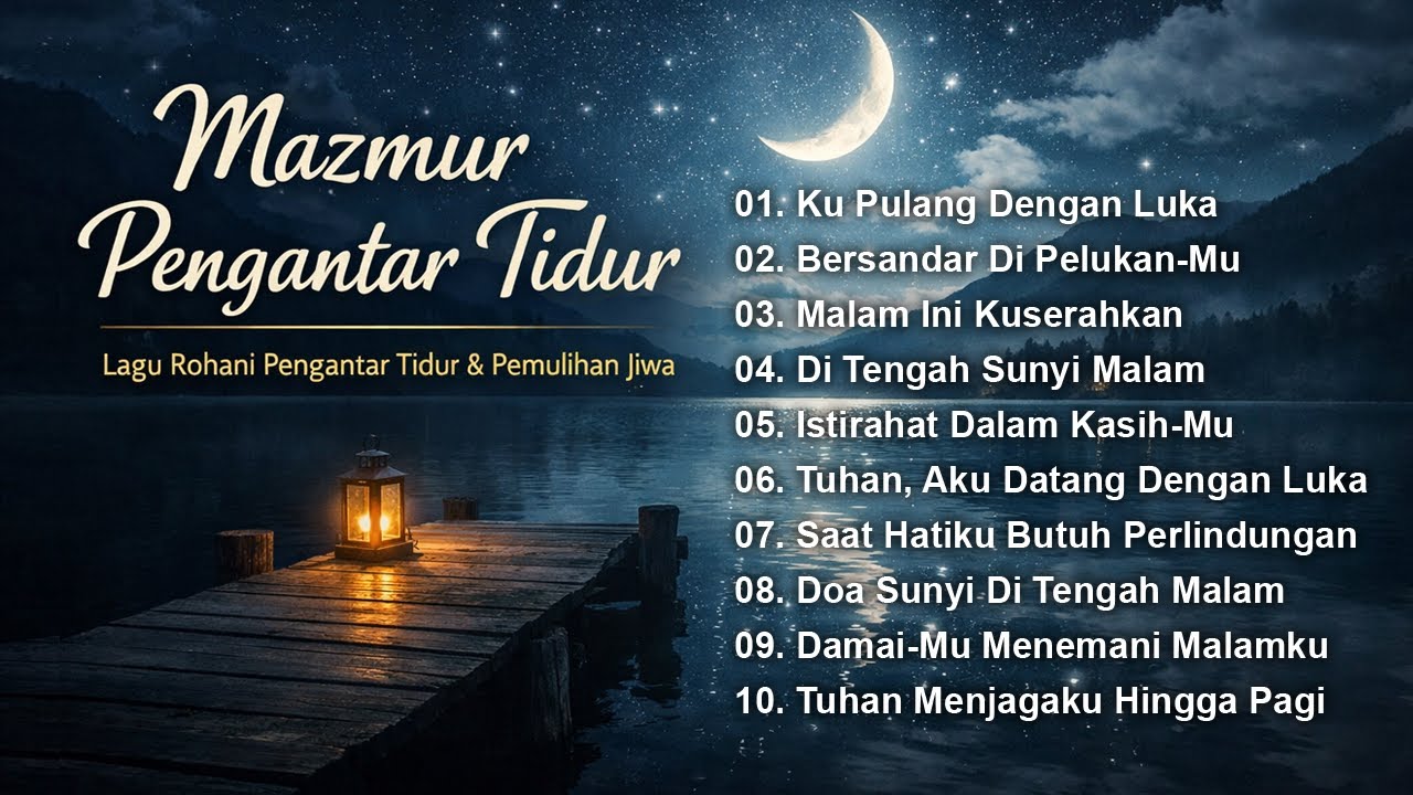 Saat Pulang Dengan Hati Lelah – Lagu Rohani Pengantar Tidur & Healing Jiwa